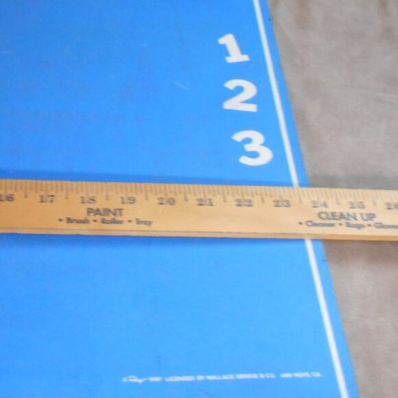 Vintage 1981 Smurf Chalkboard 24" X 18" Wallace Berrie/HG Industries RARE - Picture 4 of 9